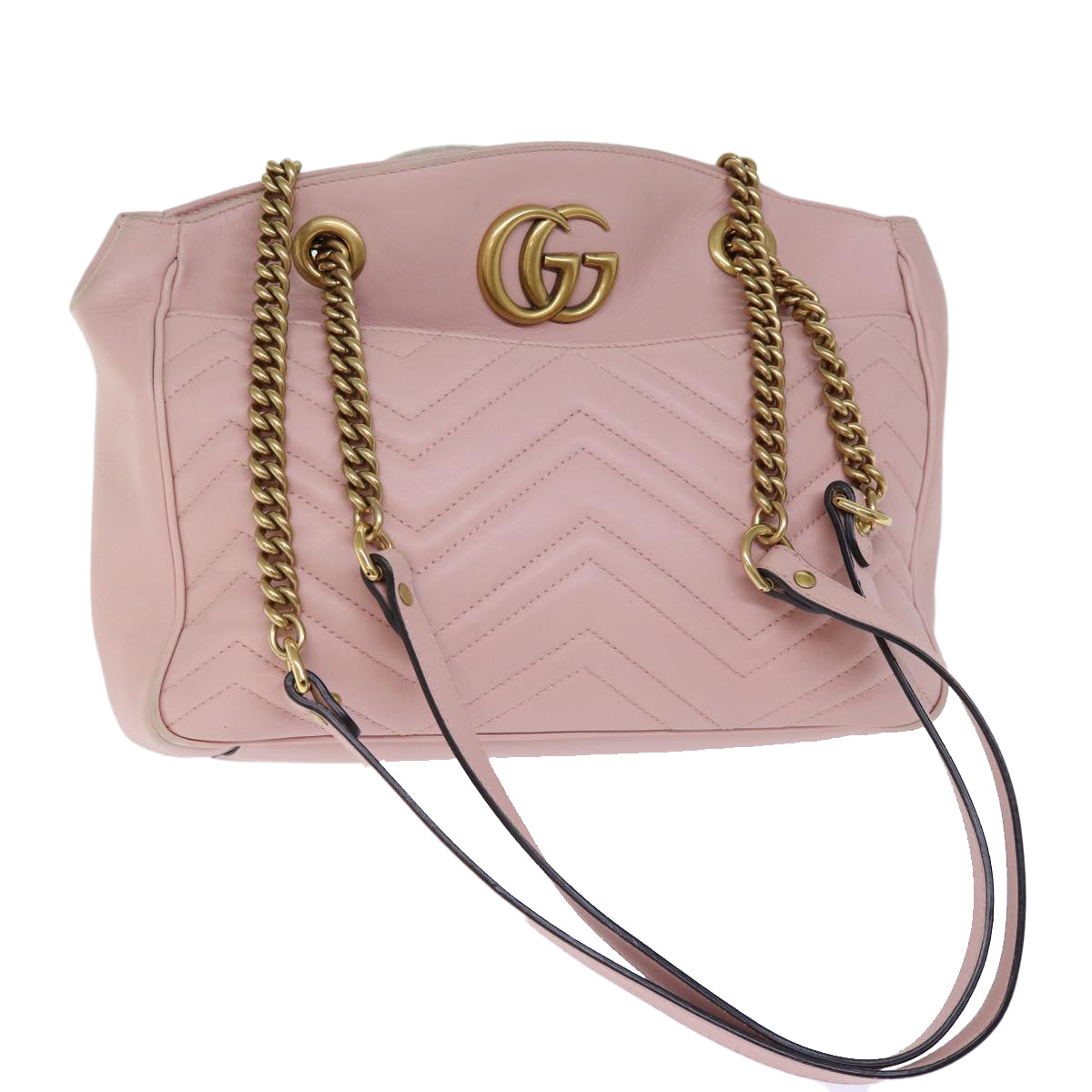 Gucci Chain Leather Shoulder Bag
