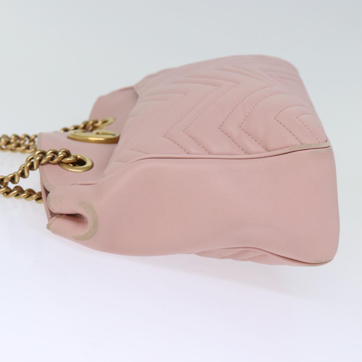 Gucci Chain Leather Shoulder Bag