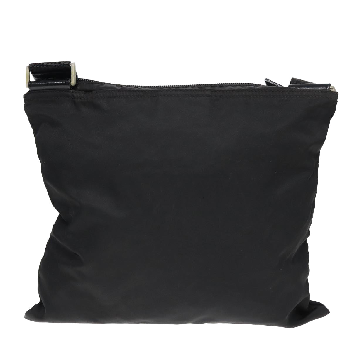 PRADA Shoulder Bag Nylon Black Auth