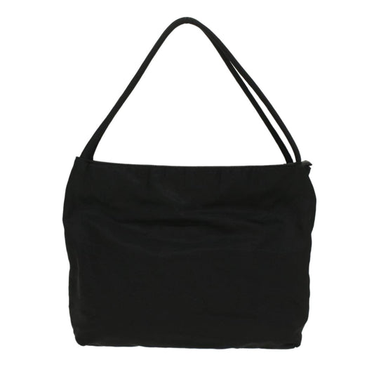 PRADA Shoulder Bag Nylon Black Auth