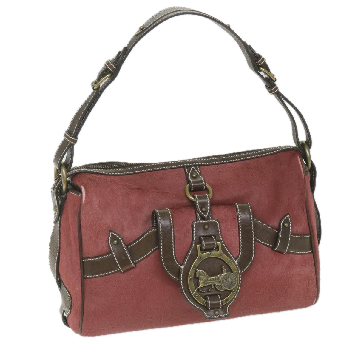 Luxury CELINE Shoulder Bag Harako leather Red ar10857B