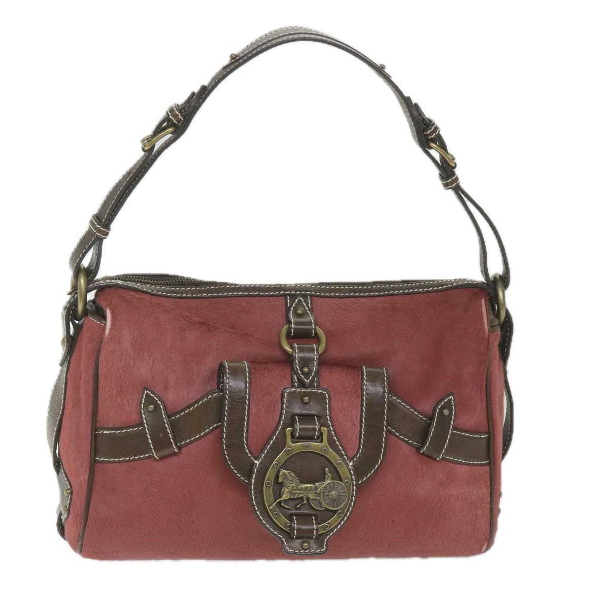 Luxury CELINE Shoulder Bag Harako leather Red ar10857B