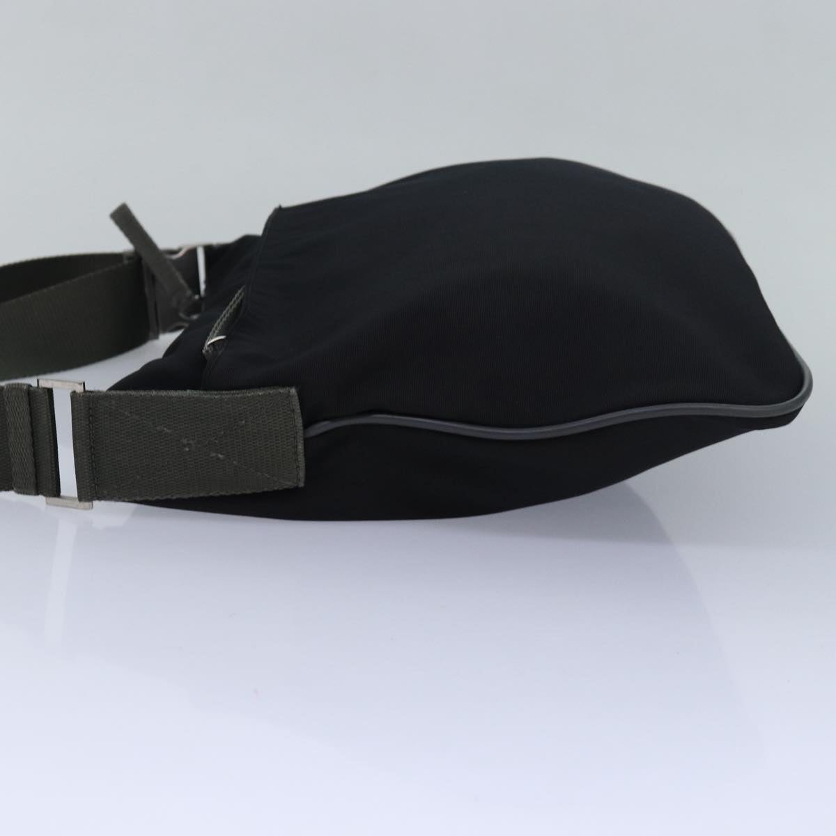 PRADA Shoulder Bag Nylon Black Auth