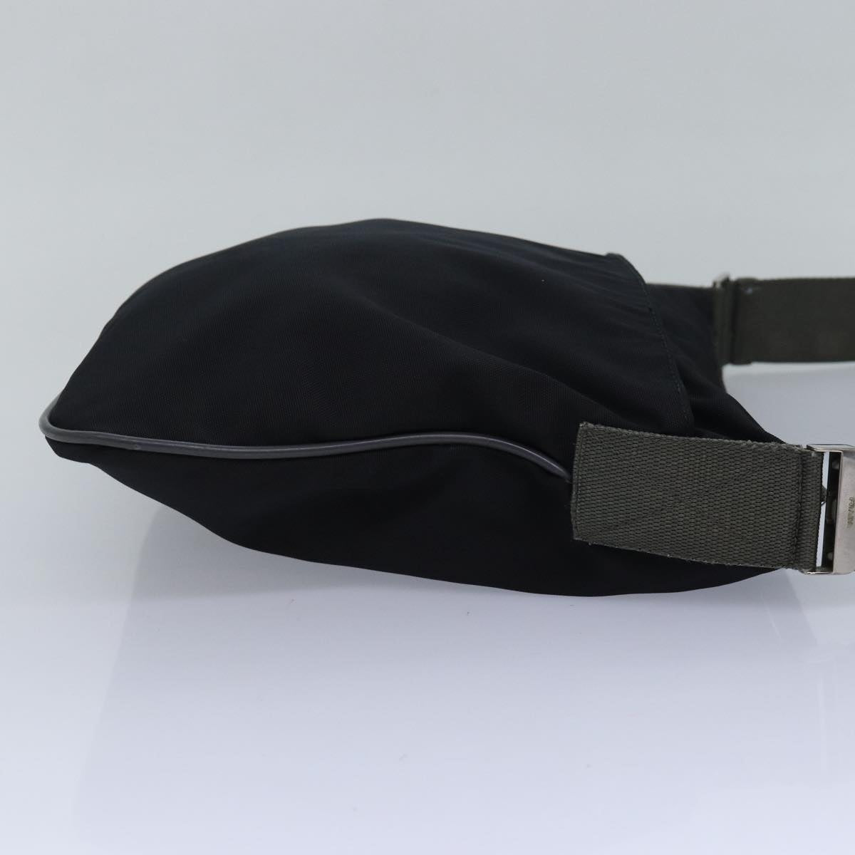 PRADA Shoulder Bag Nylon Black Auth