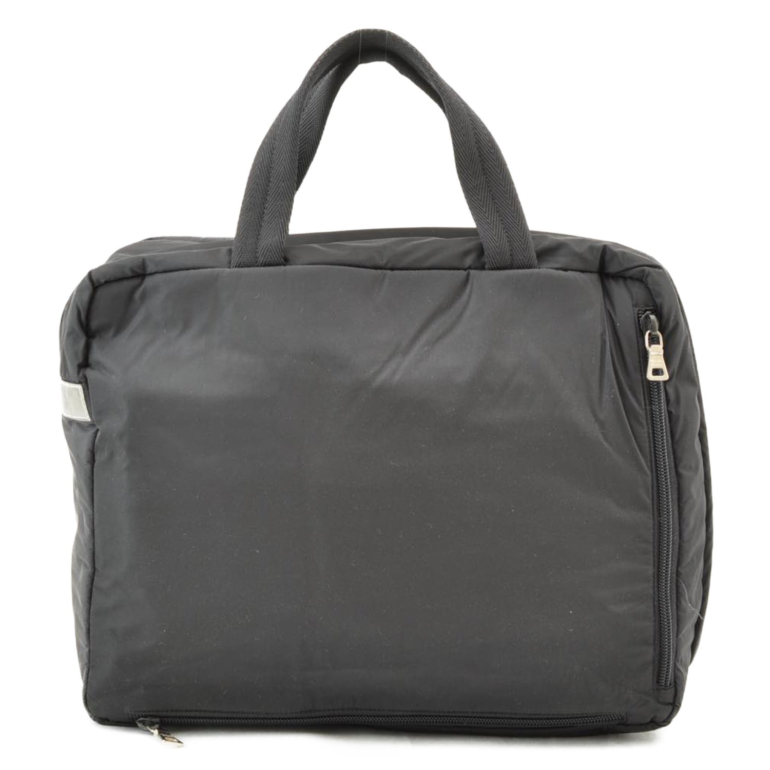 Prada Hand Bag Nylon Black