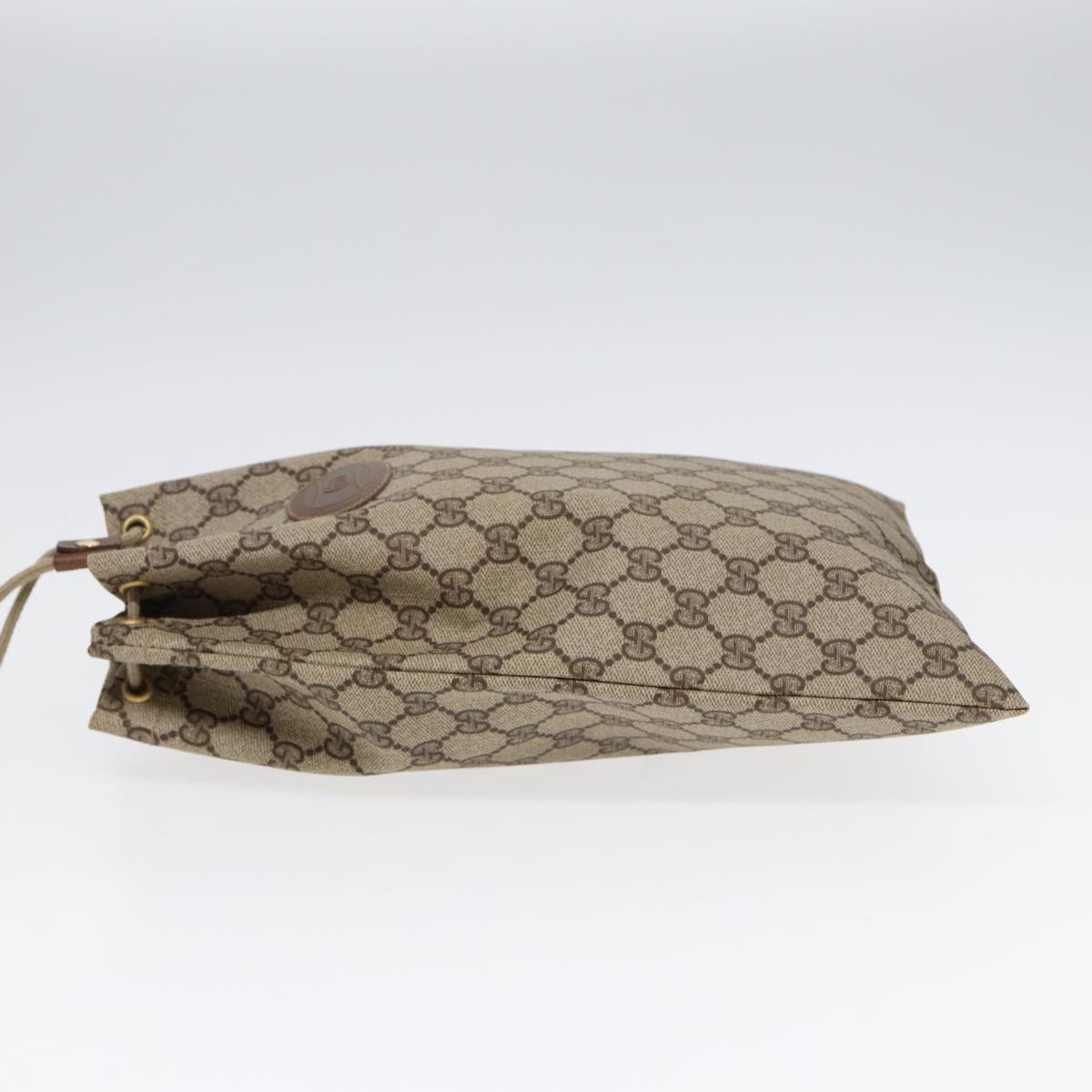 Gucci Leather Canvas Handbag