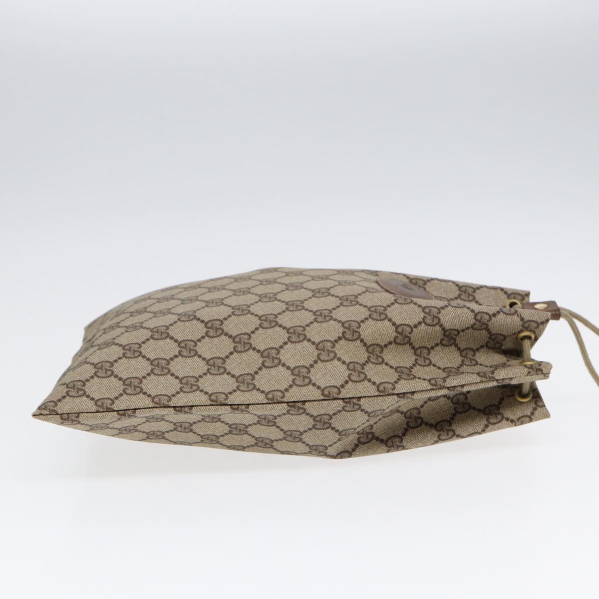 Gucci Leather Canvas Handbag
