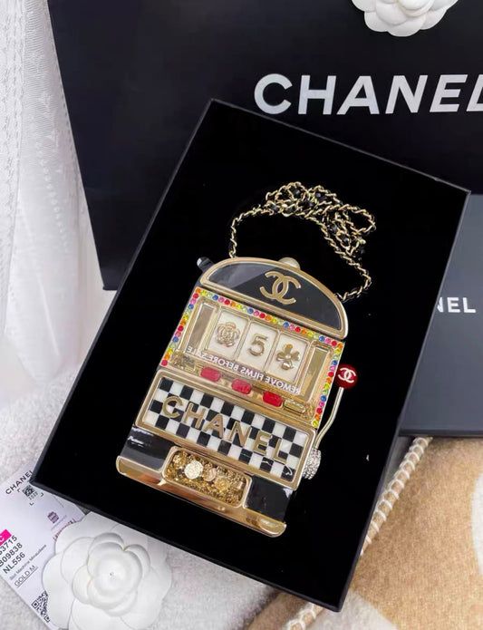 Chanel 23C Monaco Slot Machine Casino MinaudiÃ¨re Evening Clutch Bag