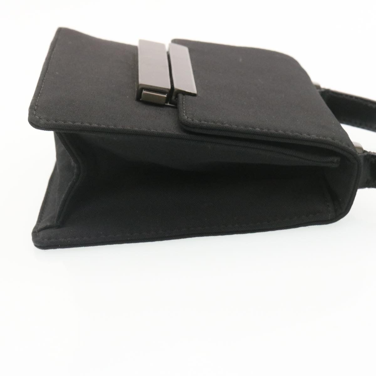 PRADA Shoulder Bag Nylon Black Auth