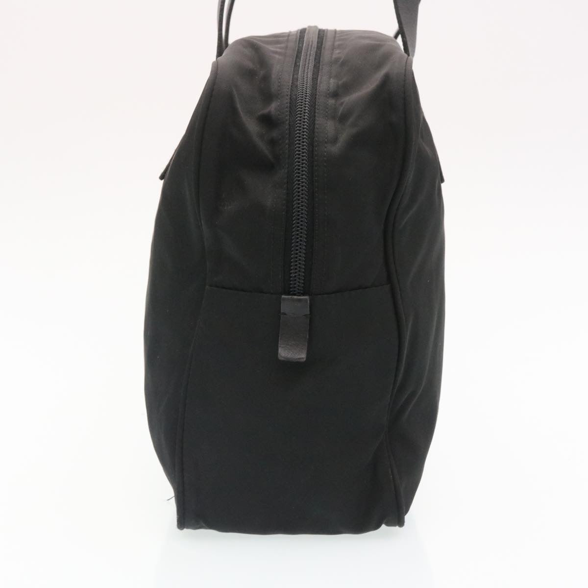 Prada Hand Bag Shoulder Bag Nylon Canvas 3Set Beige Black