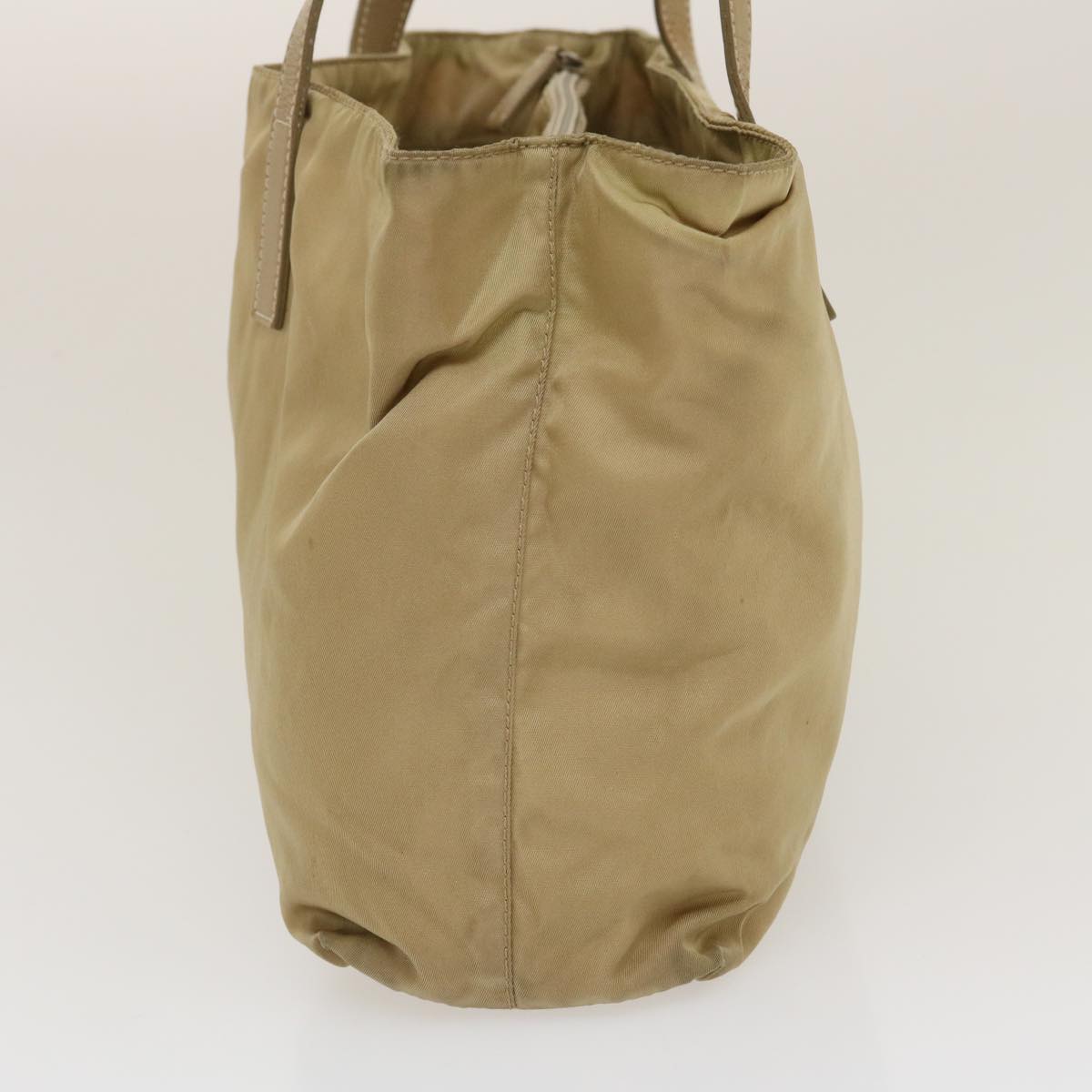 Prada Tote Bag Nylon Beige