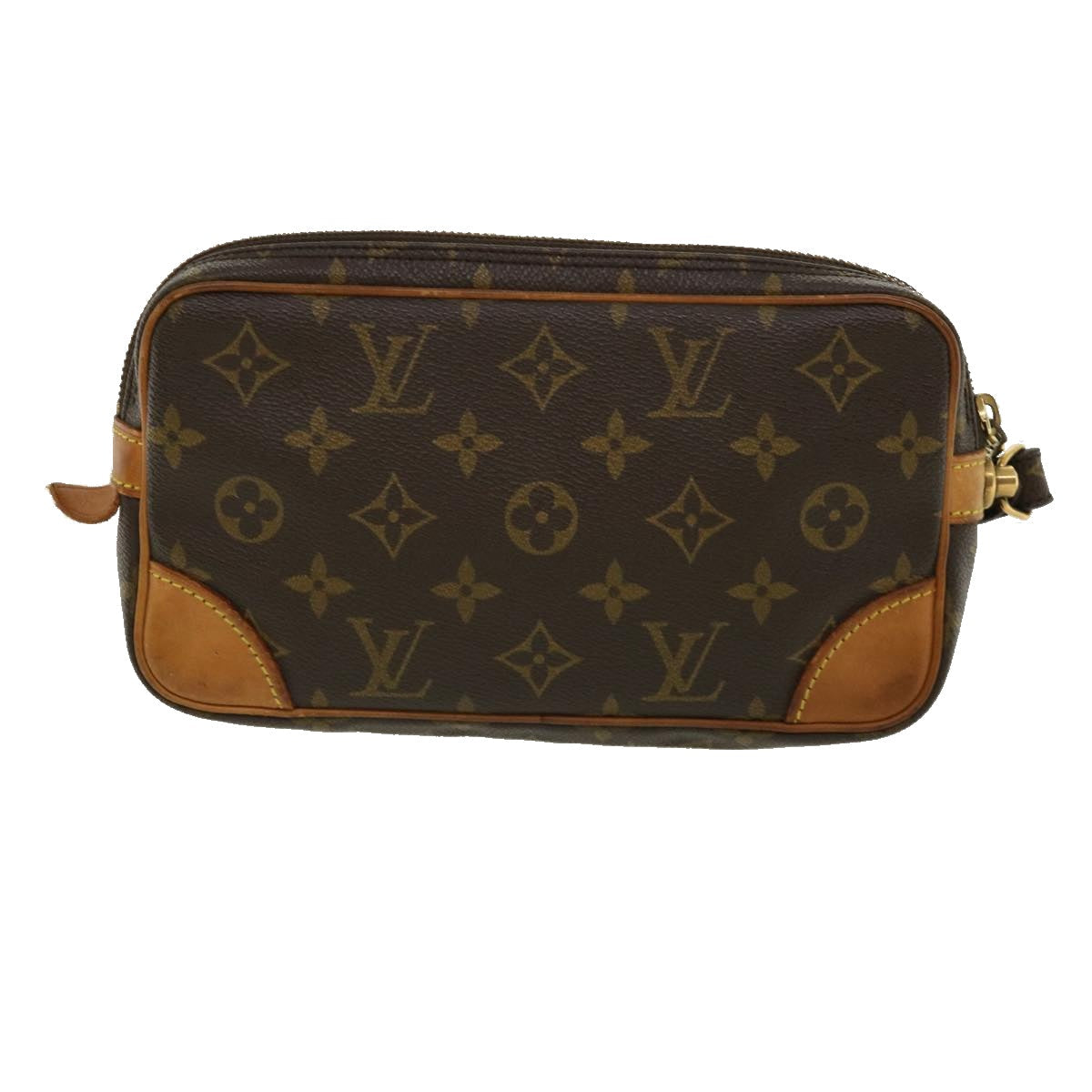 LOUIS VUITTON Monogram Marly Dragonne PM Clutch Bag M51827 LV ar7724B