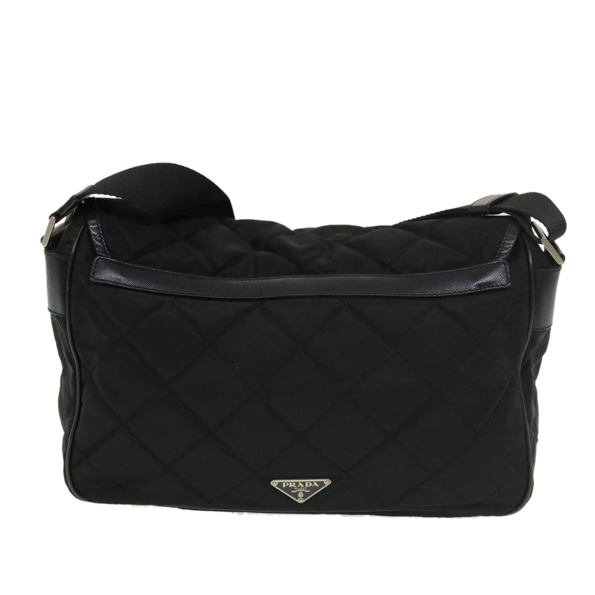 Prada Shoulder Bag Nylon Black