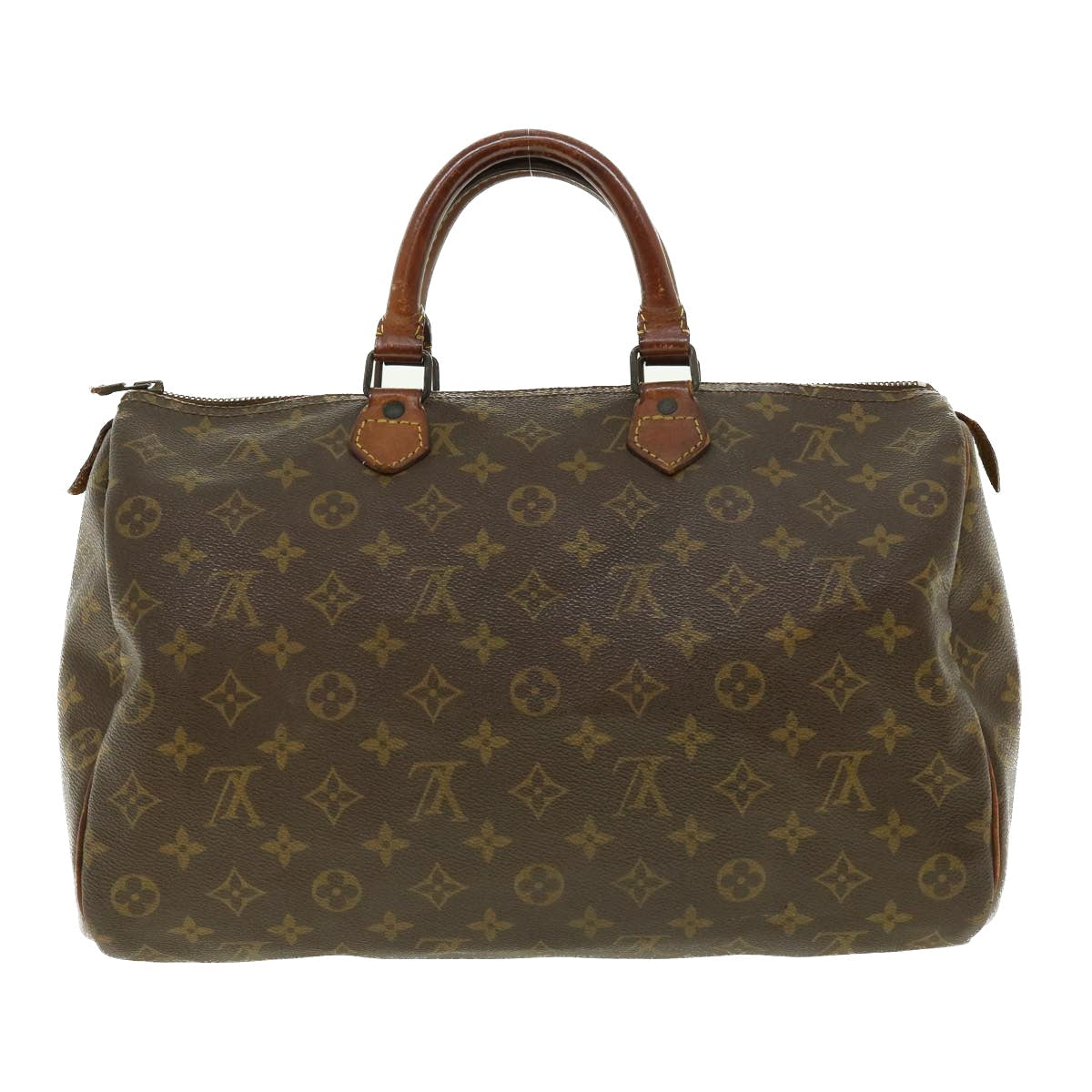 LOUIS VUITTON Monogram 35 Hand Bag M41524 LV ar9187