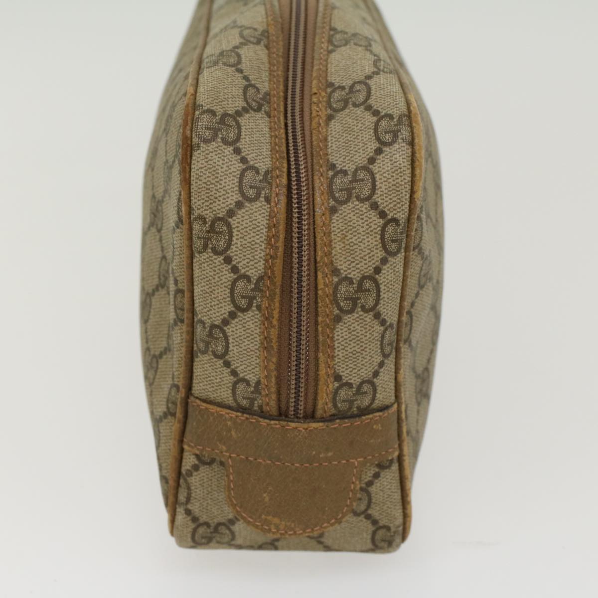 Gucci Leather Canvas Clutch