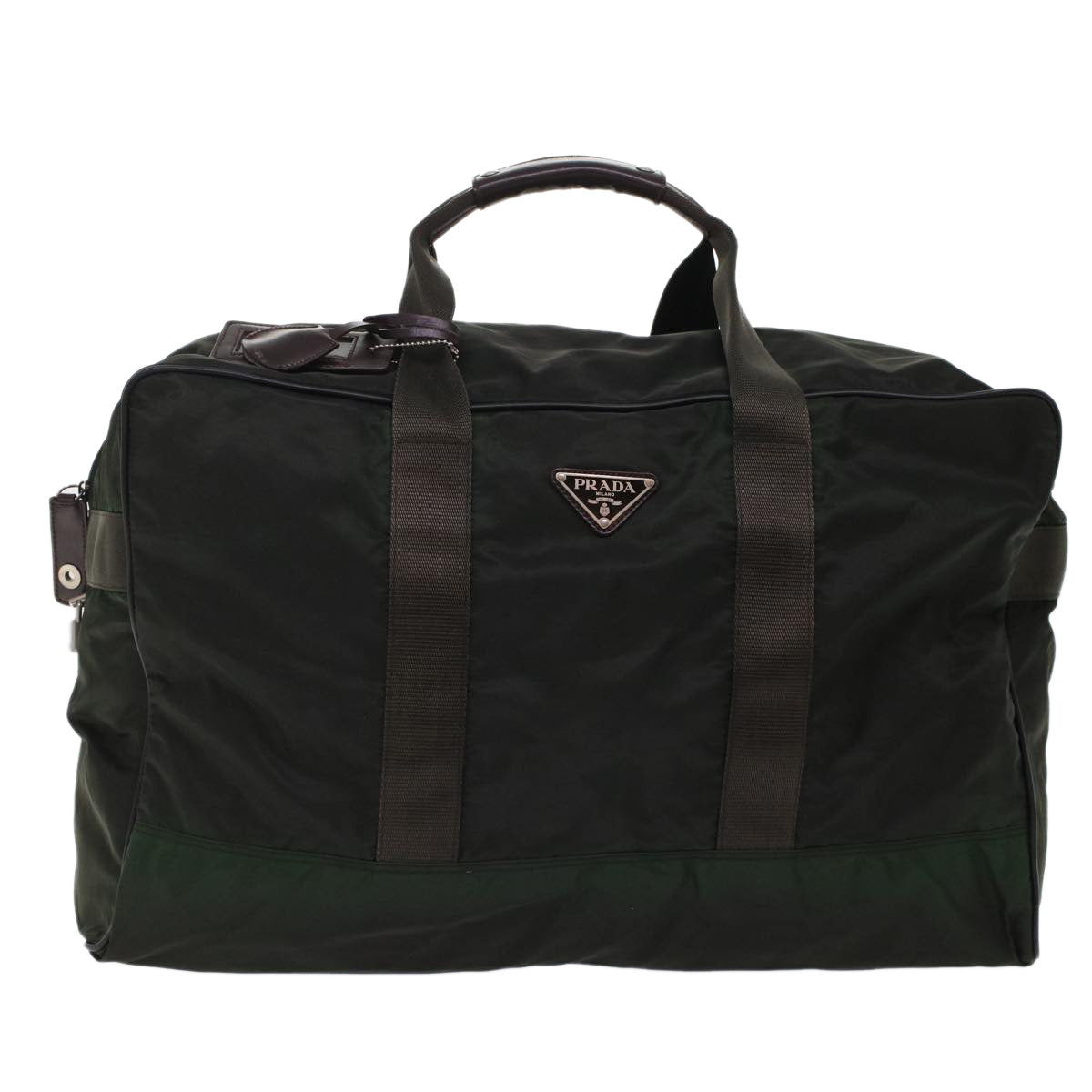 Prada Boston Bag Nylon Green