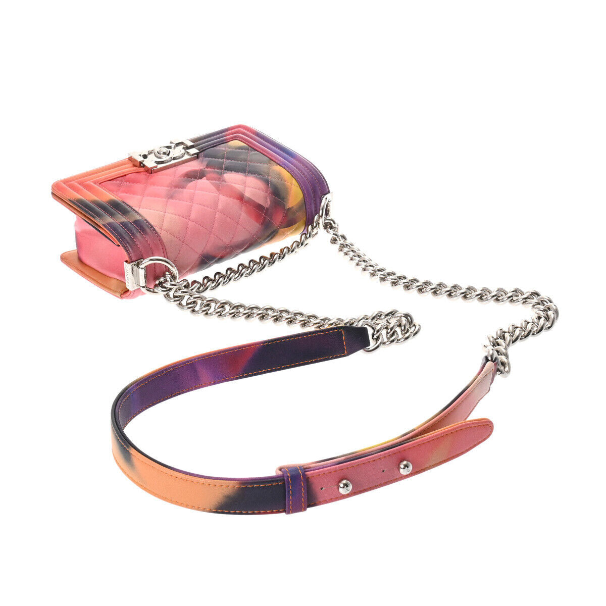 Chanel Boy Chainshoulder 7.9' Marble