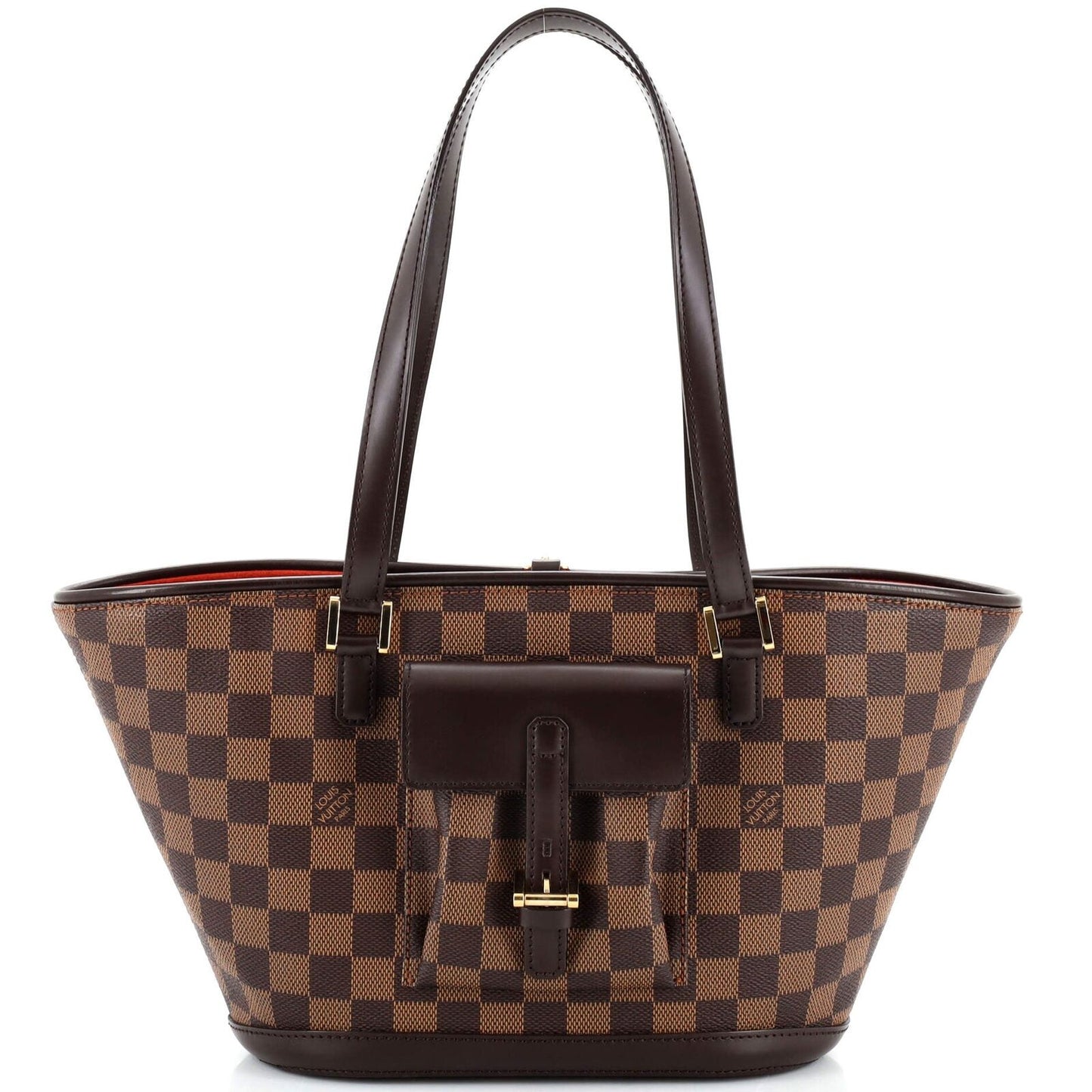 Louis Vuitton Manosque Handbag Damier Pm