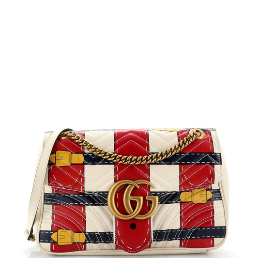 Gucci Chain Leather Shoulder Bag