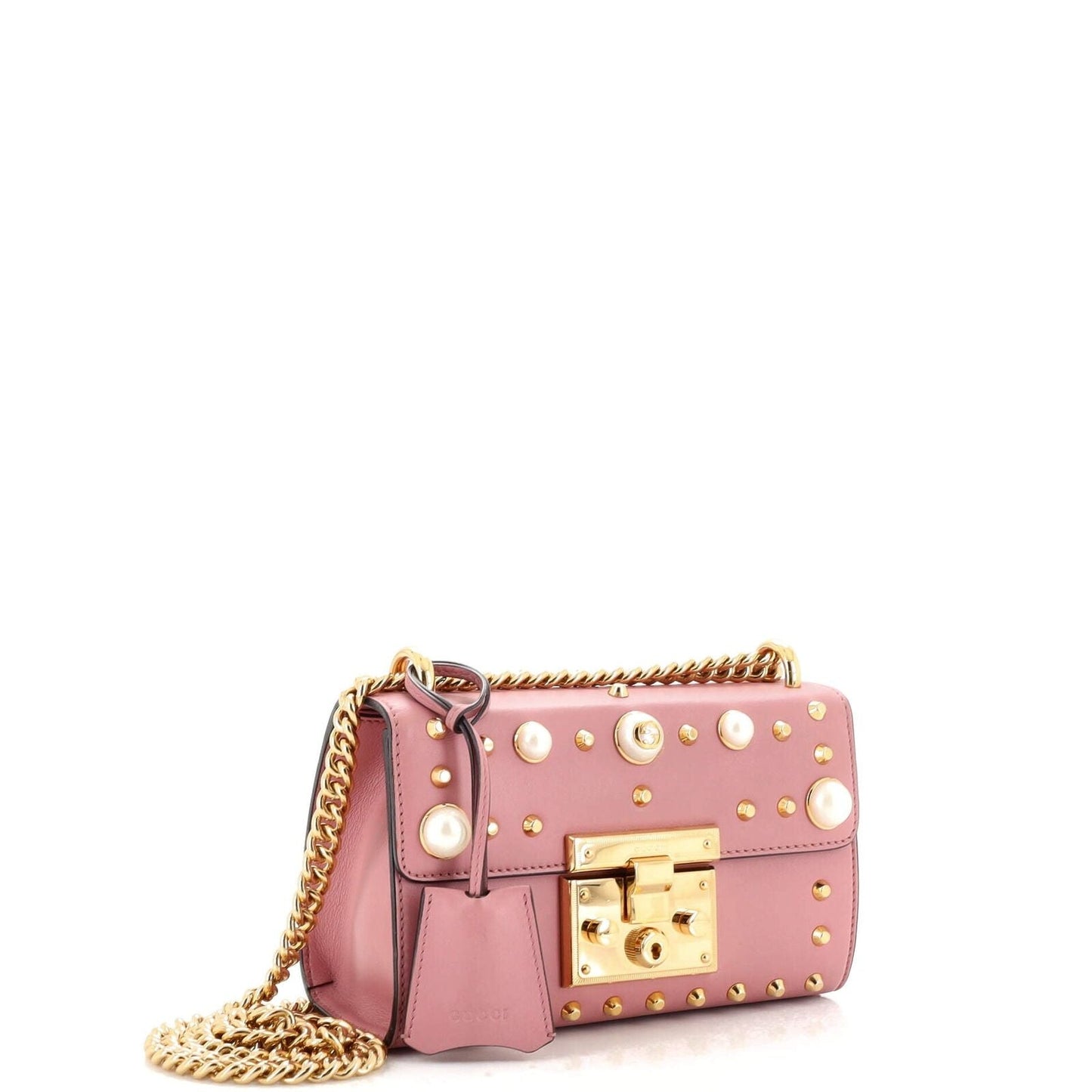 Gucci Twist Leather Shoulder Bag