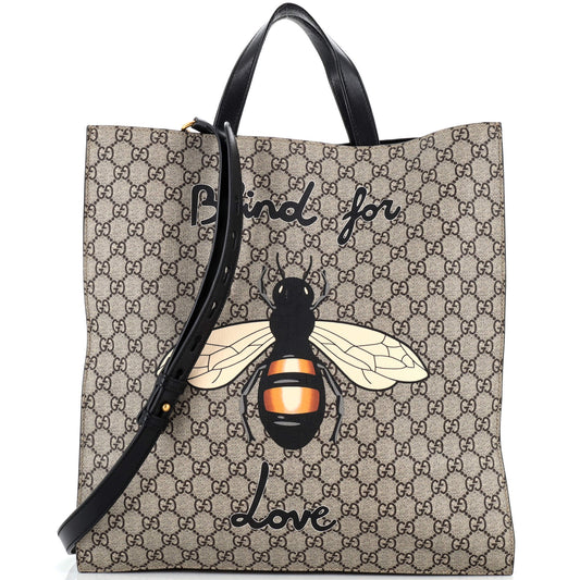 Gucci Canvas Top Handle Tote