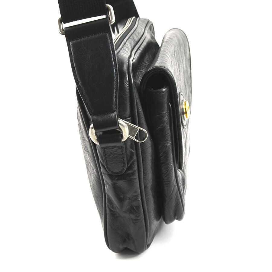 Gucci Lou Leather Canvas Crossbody