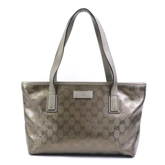 Gucci Monogram Leather Tote