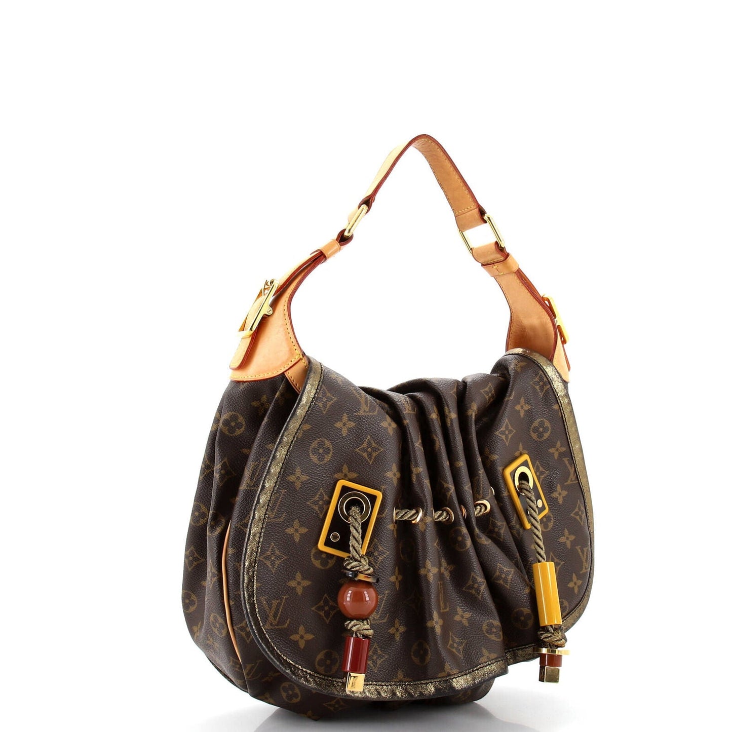 Louis Vuitton Kalahari Handbag Canvas Gm