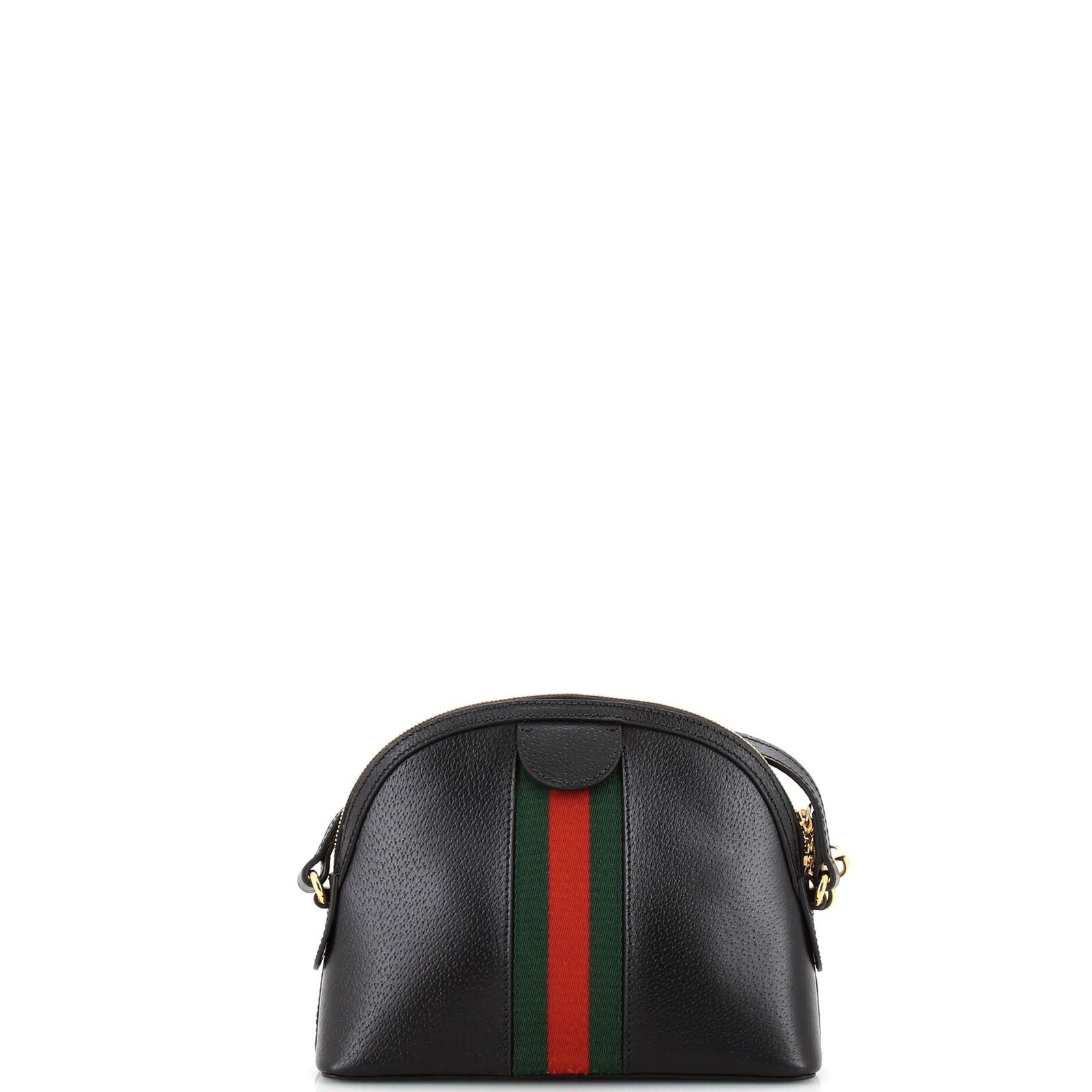 Gucci Leather Canvas Shoulder Bag