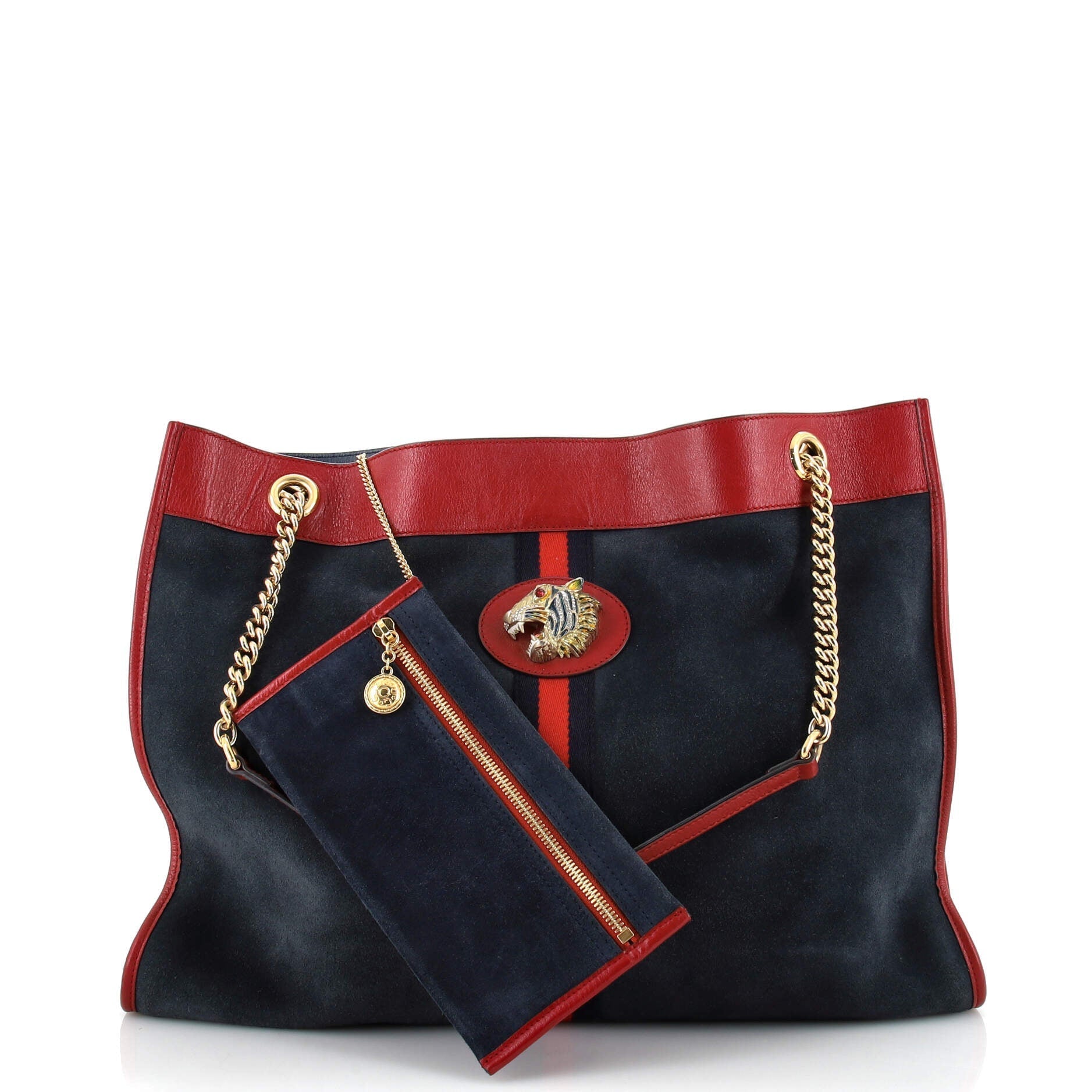 Gucci Chain Leather Tote