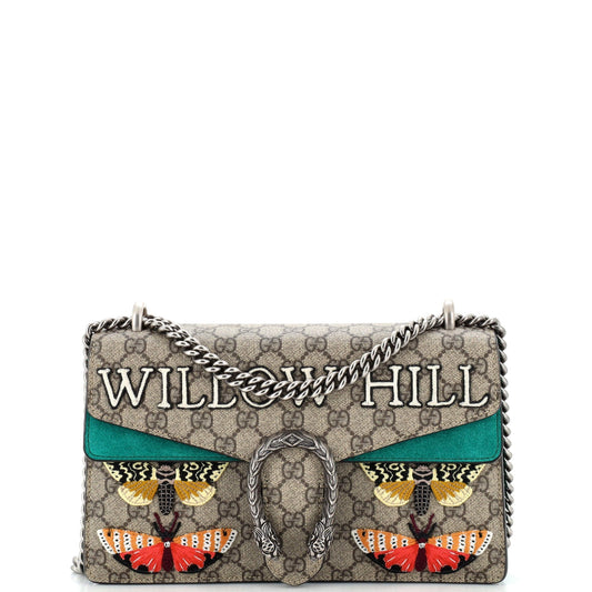Gucci Chain Canvas Shoulder Bag