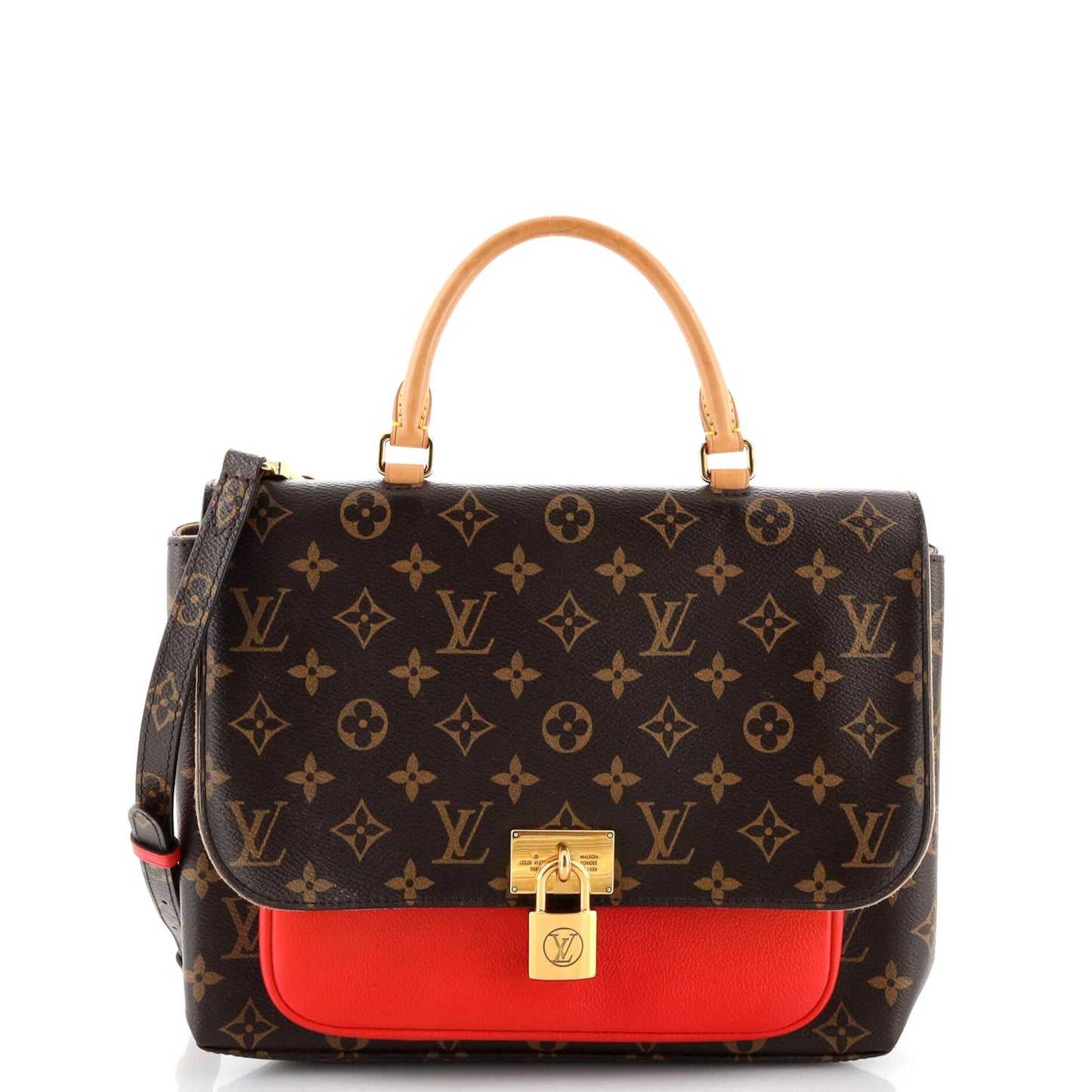 Louis Vuitton Marignan Handbag Canvas