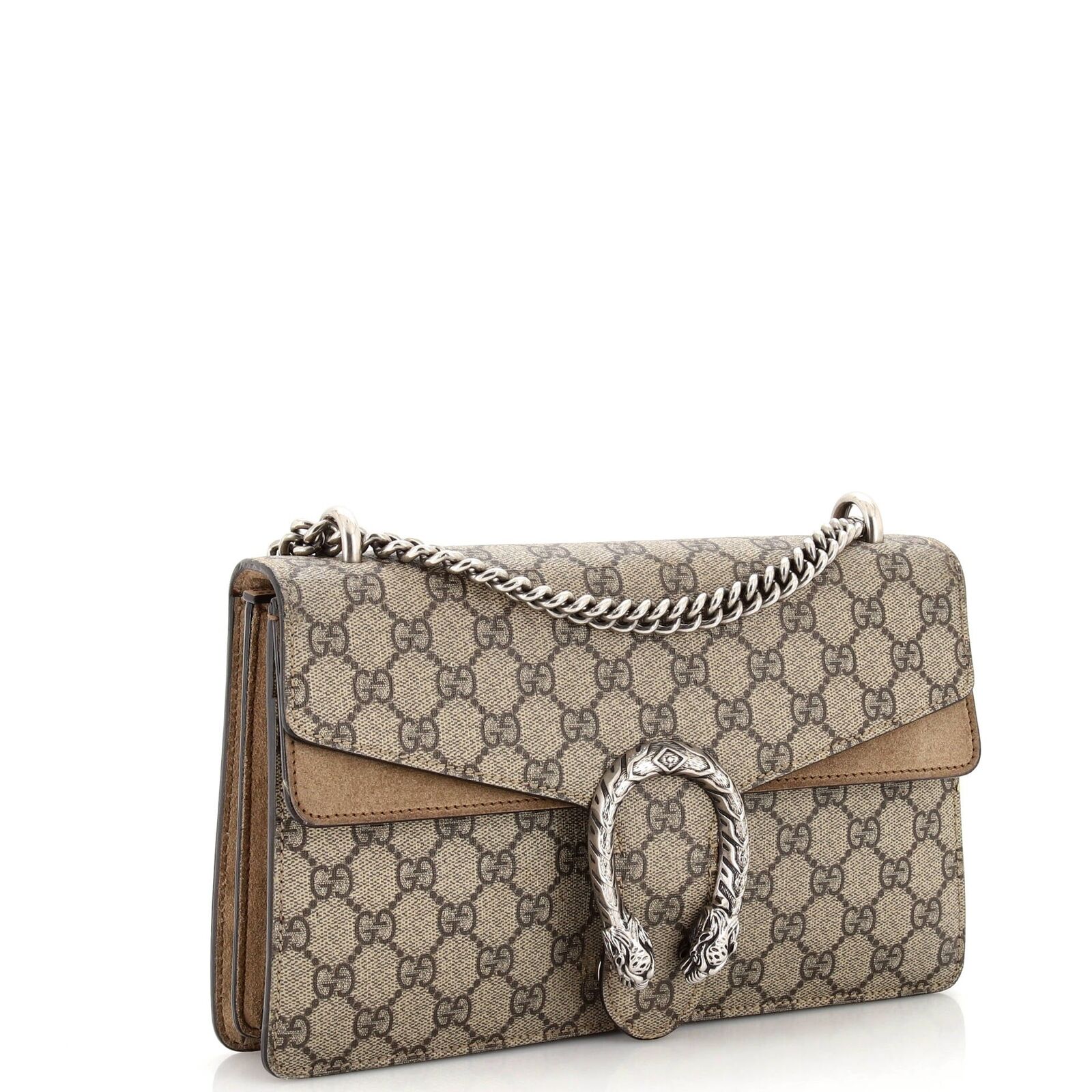 Gucci Monogram Chain Canvas Crossbody