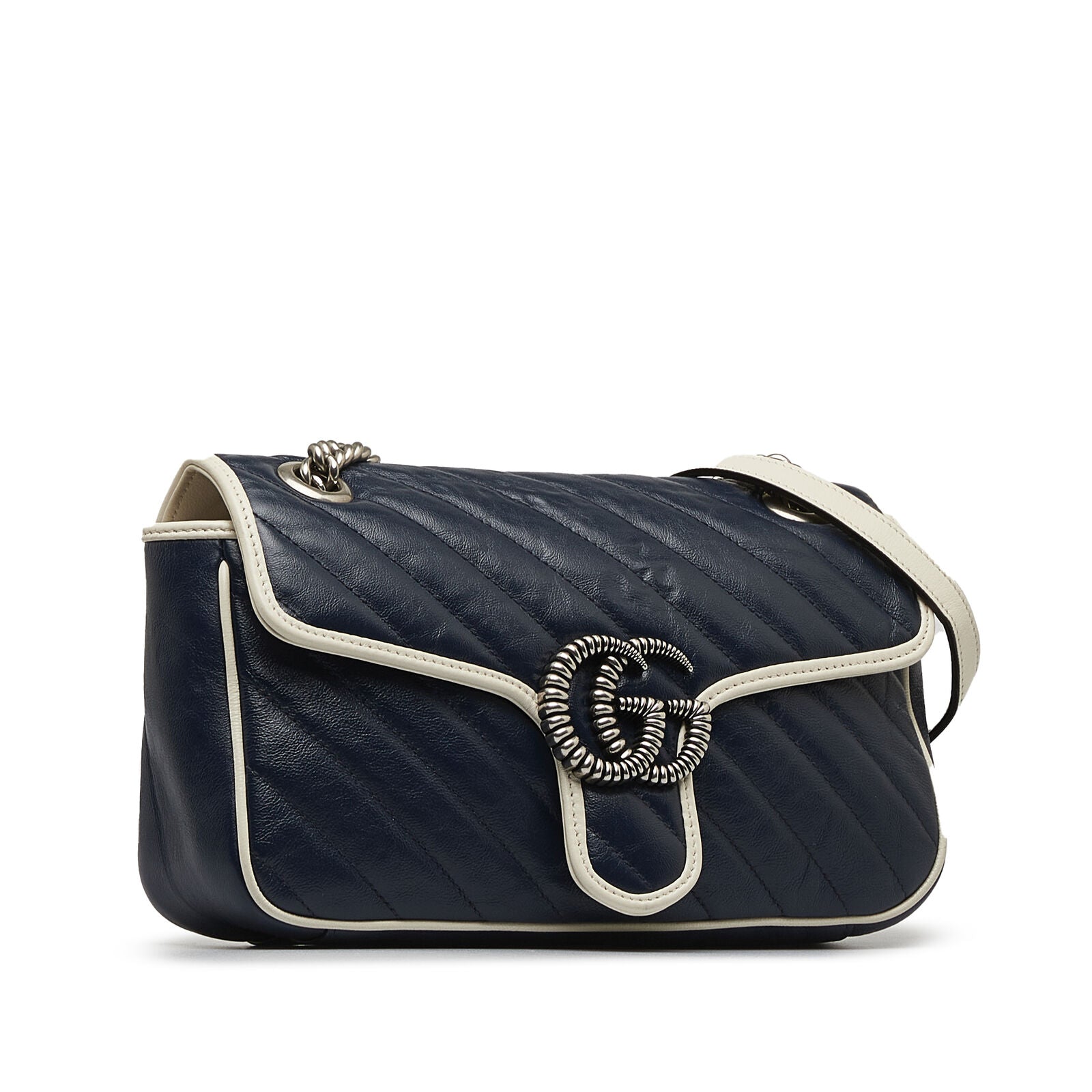 Gucci Chain Leather Crossbody