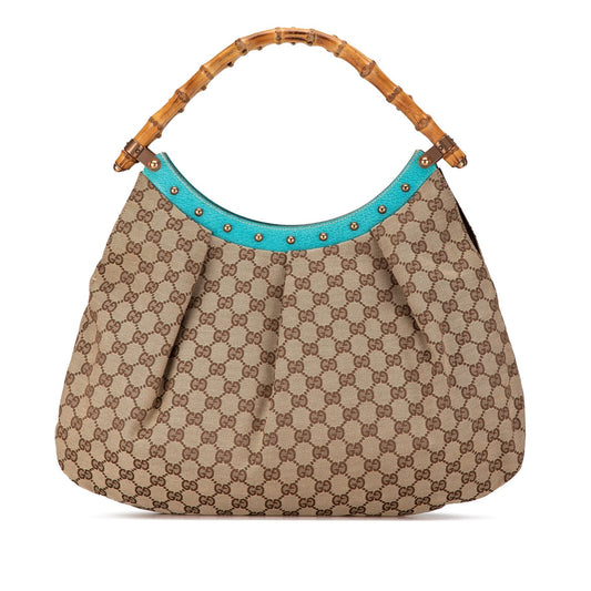 Gucci Monogram Canvas Shoulder Bag