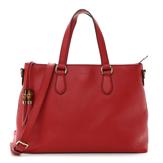 Gucci Leather Top Handle Tote