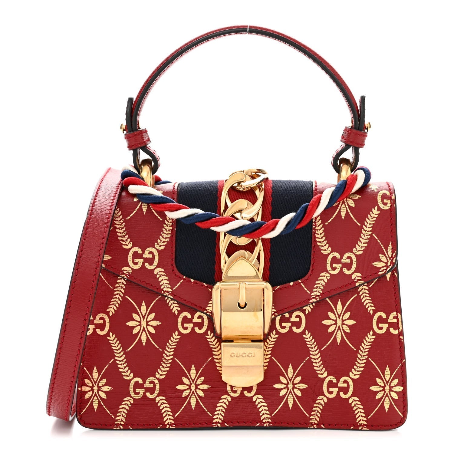 Gucci Leather Mini Shoulder Bag