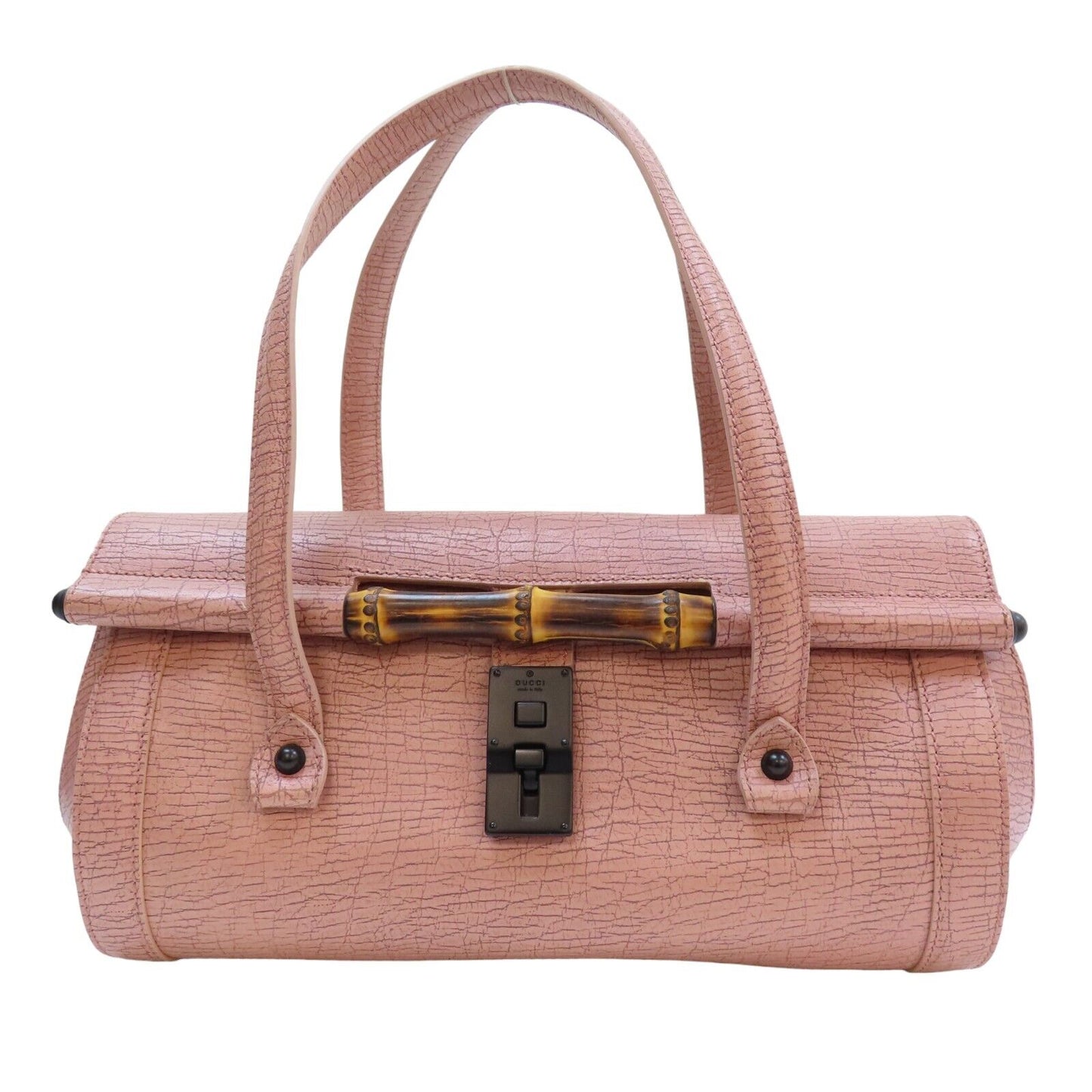 Gucci Leather Top Handle Shoulder Bag