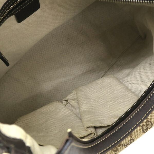 Gucci Monogram Canvas Shoulder Bag