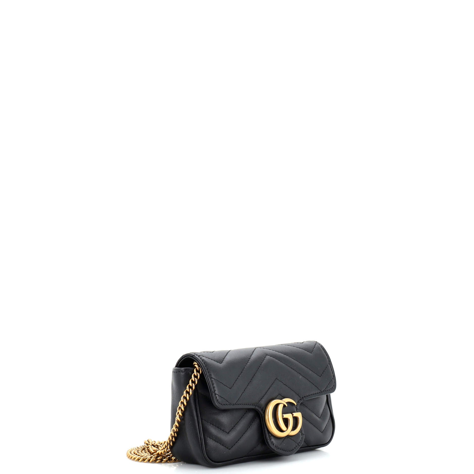 Gucci Chain Leather Shoulder Bag