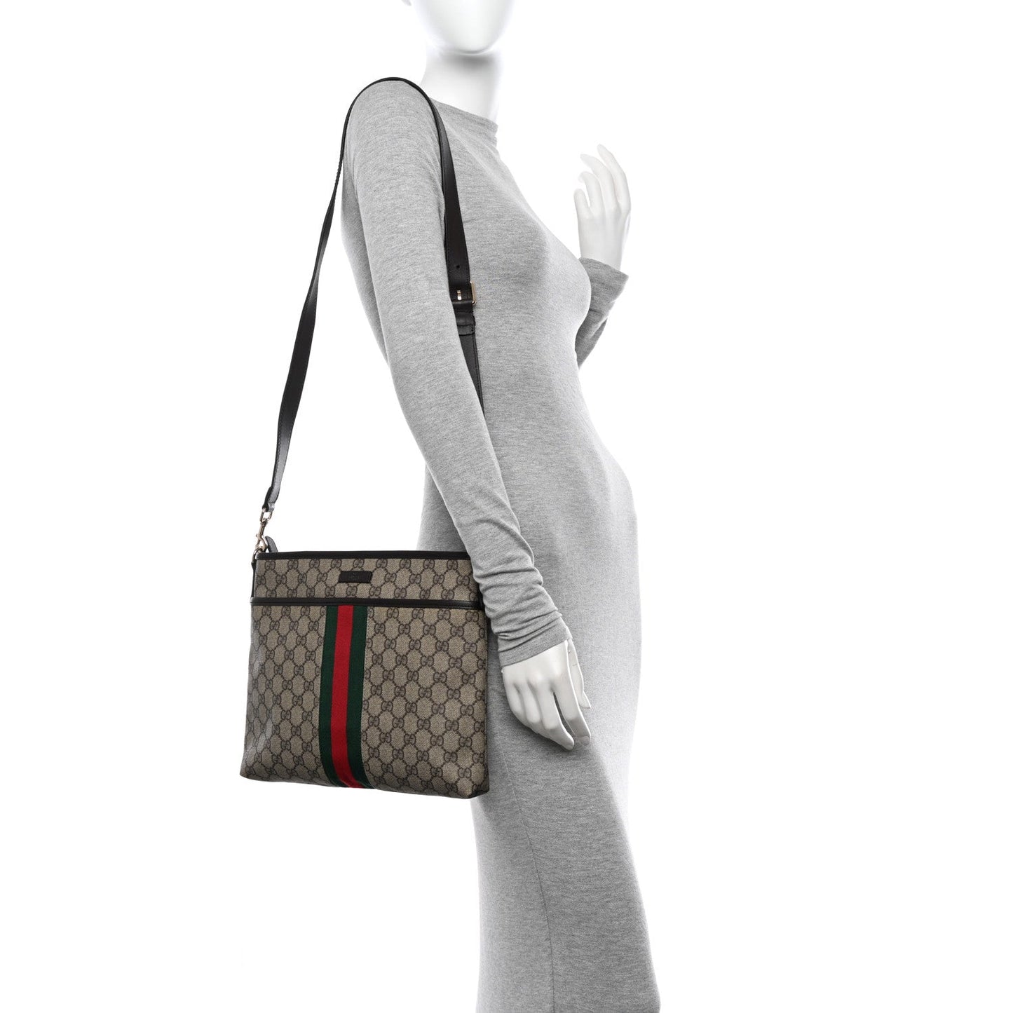 Gucci Canvas Shoulder Bag