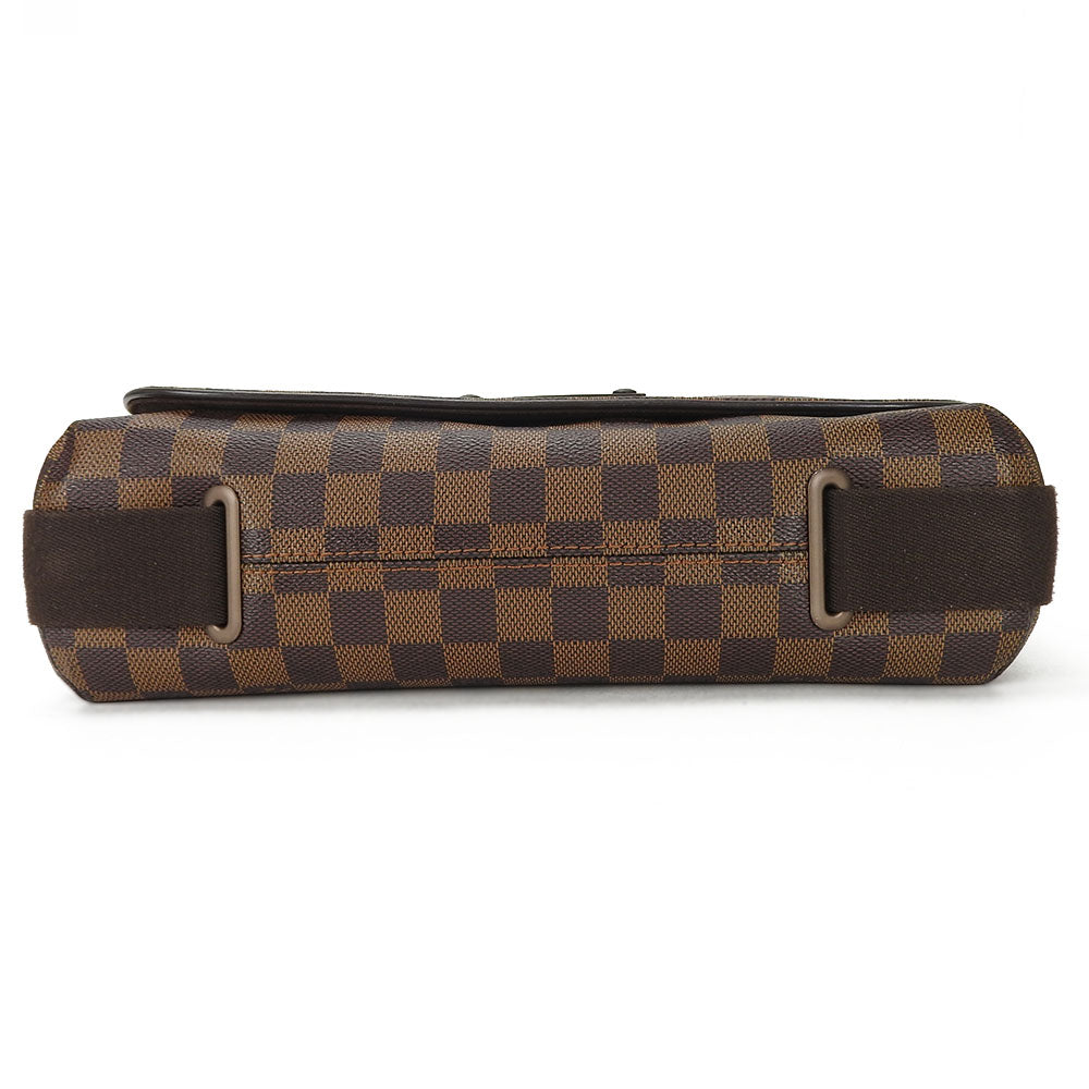 LOUIS VUITTON Shoulder Bag Damier Brown Brooklyn MM