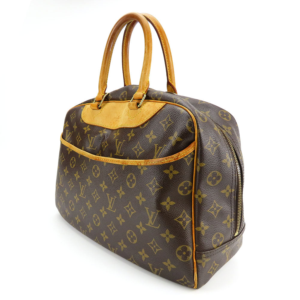 LOUIS VUITTON Handbag Monogram Brown Deauville Women