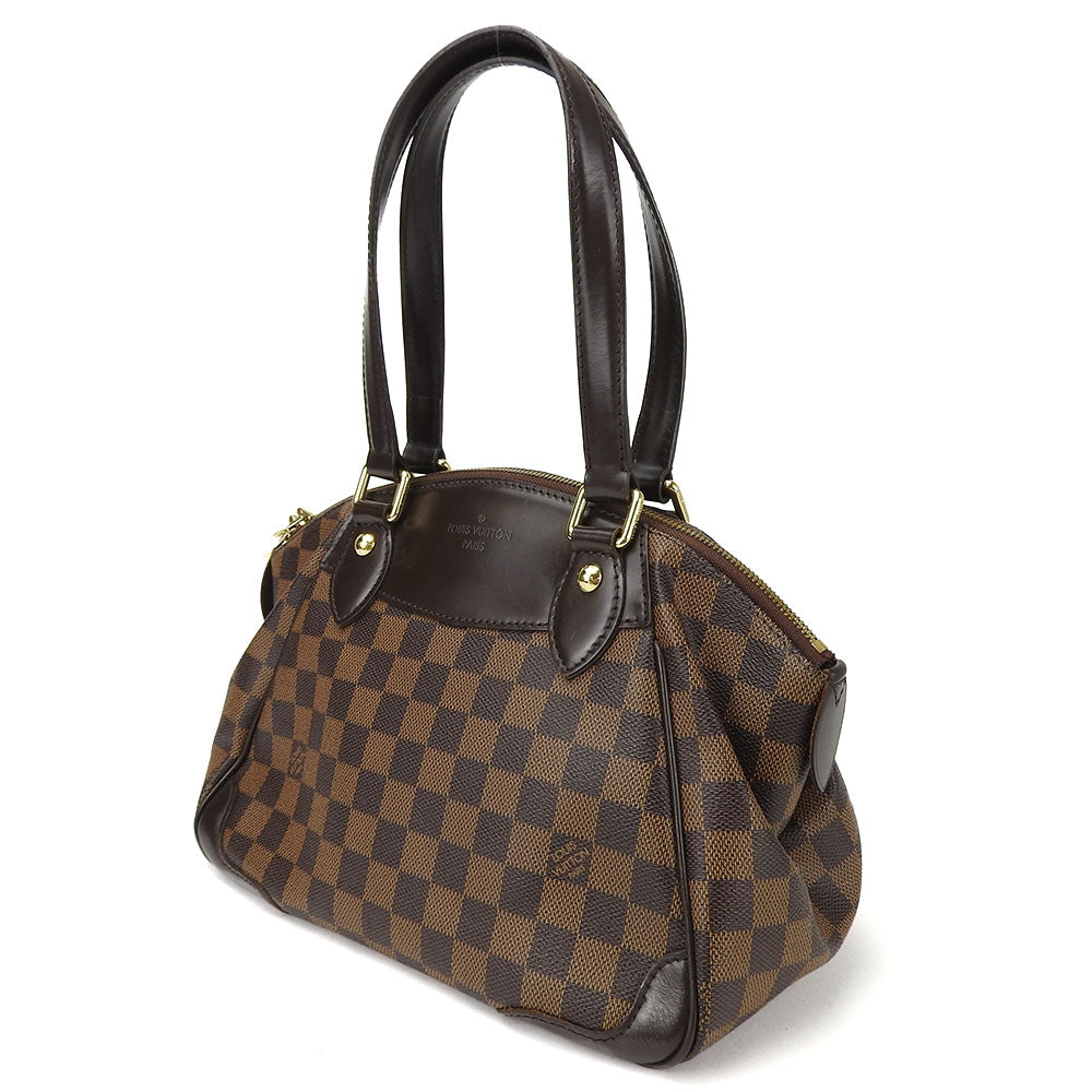 LOUIS VUITTON Handbag Damier Brown Verona PM