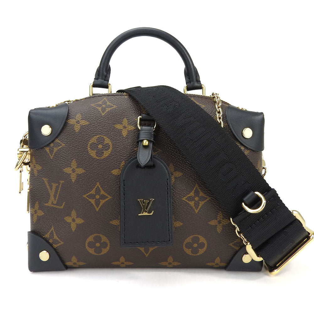 LOUIS VUITTON Shoulder Bag Monogram Brown Petit Maru Suple