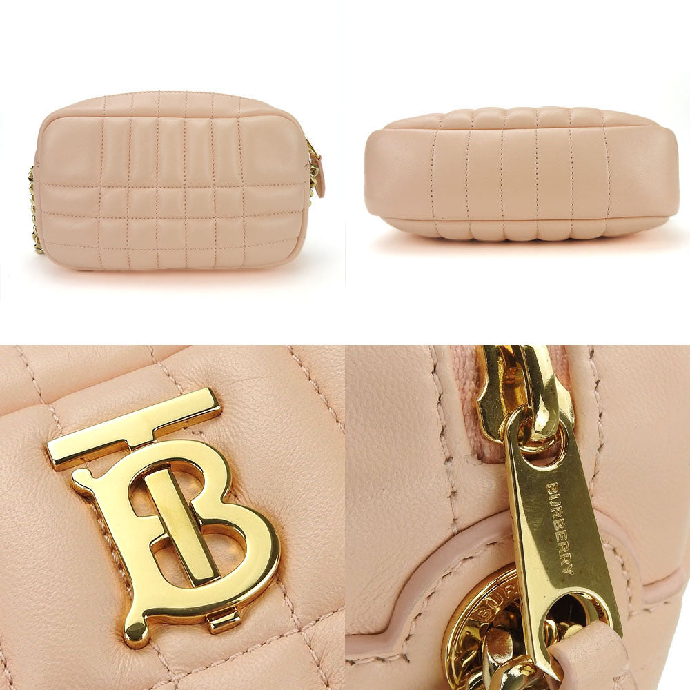 Burberry Mini Lola Leather Shoulder Bag