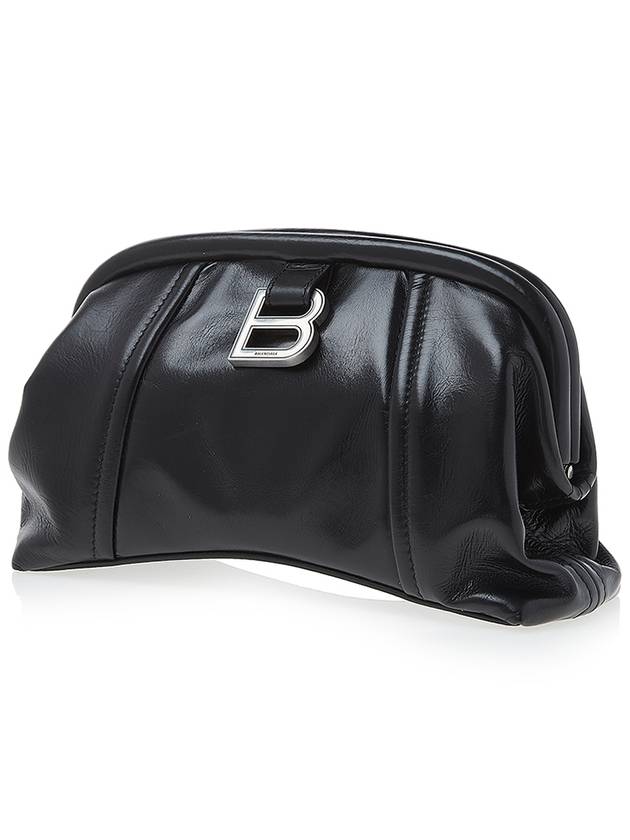 Luxury Balenciaga Trending 2026 Editor XS Clutch Bag Black
