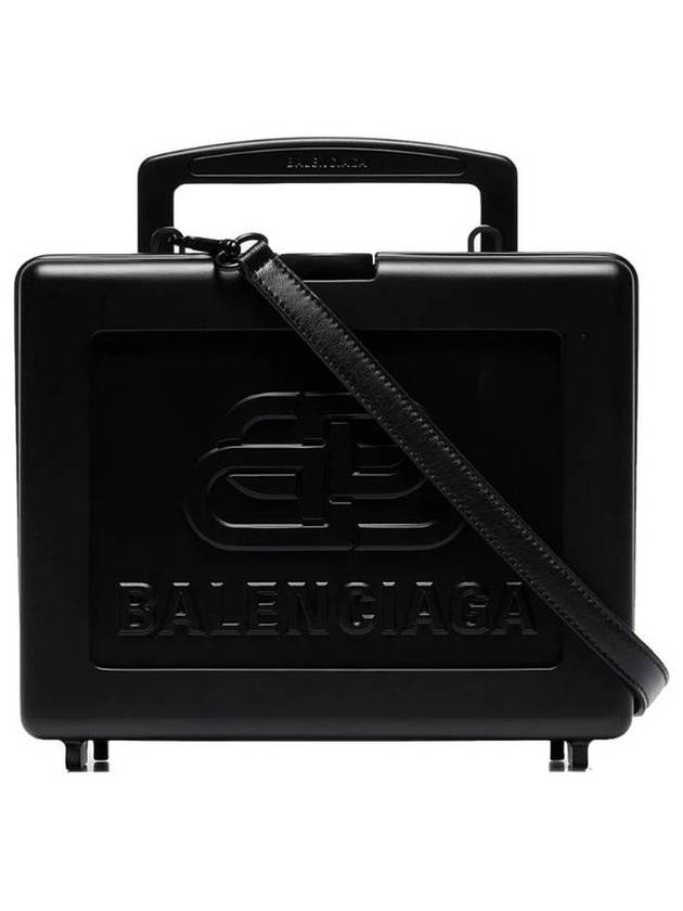 Luxury Balenciaga Trending 2026 BB Logo Top Handle Tote Bag Black