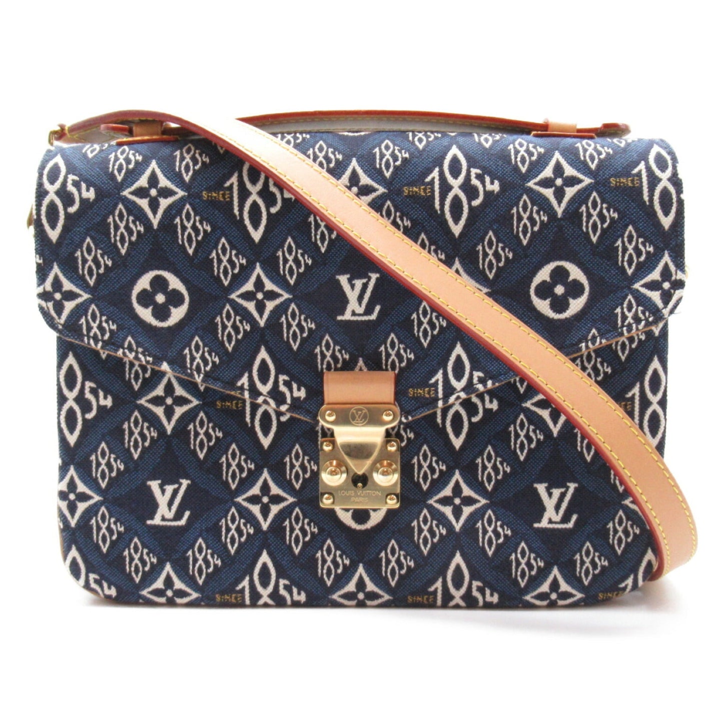 Louis Vuitton Coated Canvas Pochette Shoulder Bag