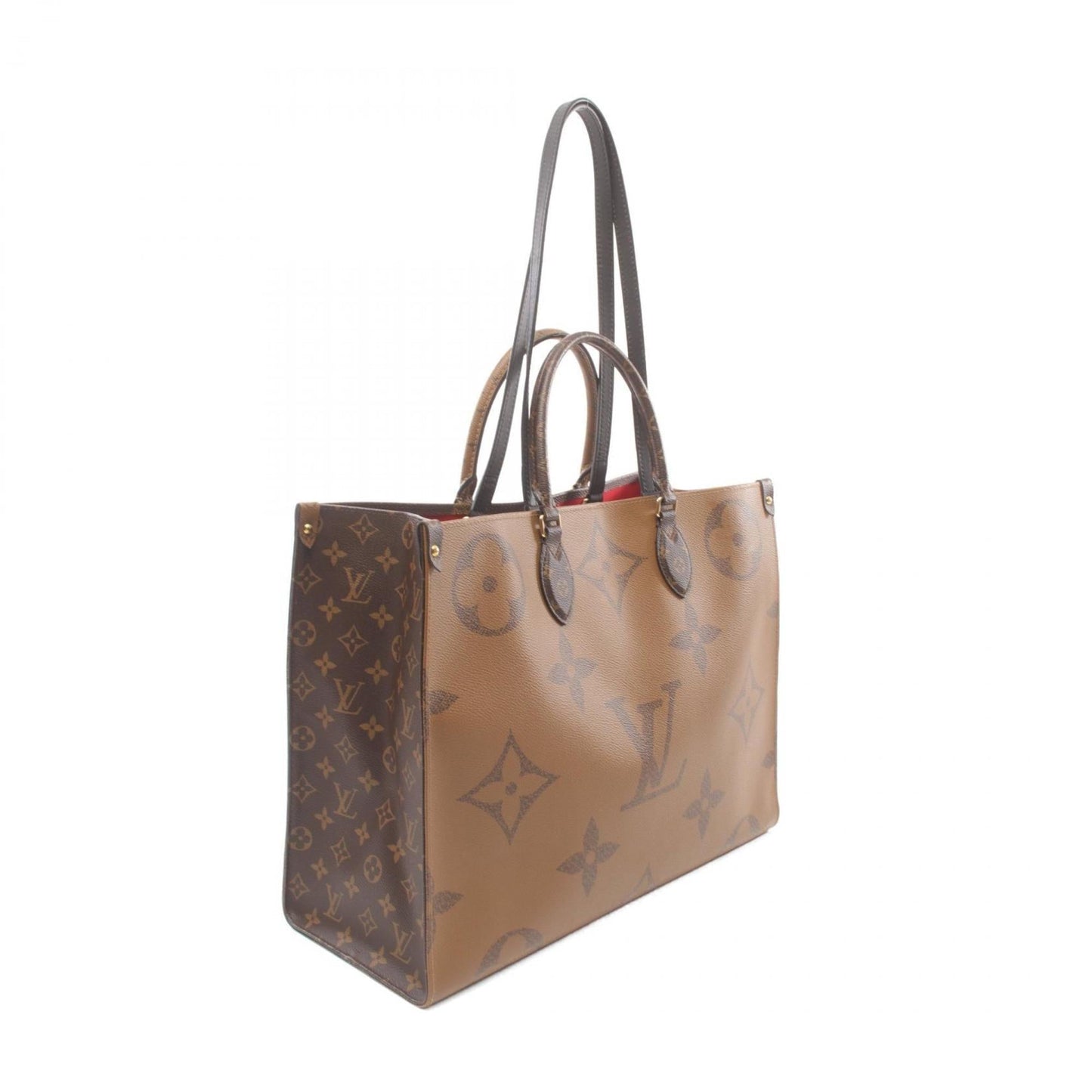 Louis Vuitton Coated Canvas Leather Shoulder Bag